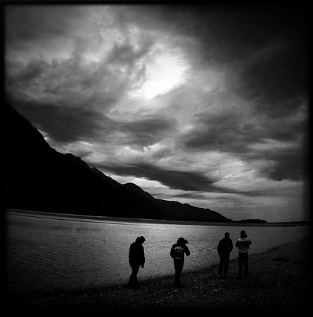 Alaska, nature, "black and white'